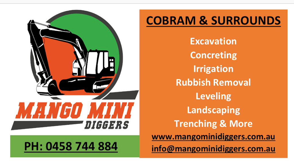 Mango Mini Diggers | general contractor | 117 Deniliquin St, Tocumwal NSW 2714, Australia | 0458744884 OR +61 458 744 884