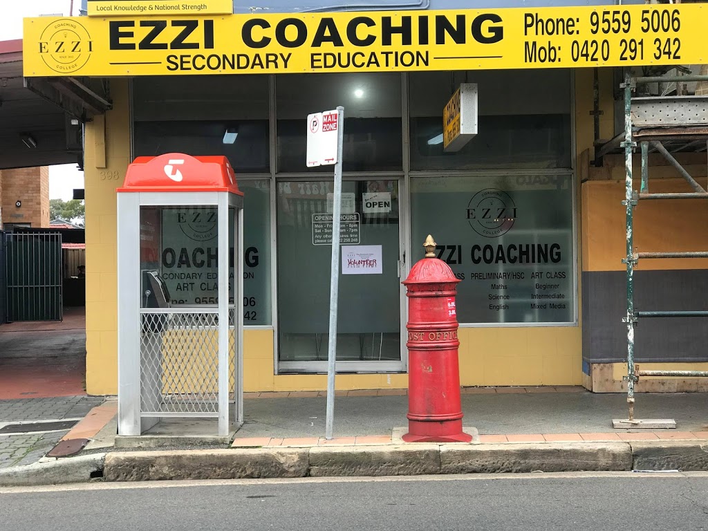 Ezzi Coaching | school | 398 Illawarra Rd, Marrickville NSW 2204, Australia | 0422258248 OR +61 422 258 248