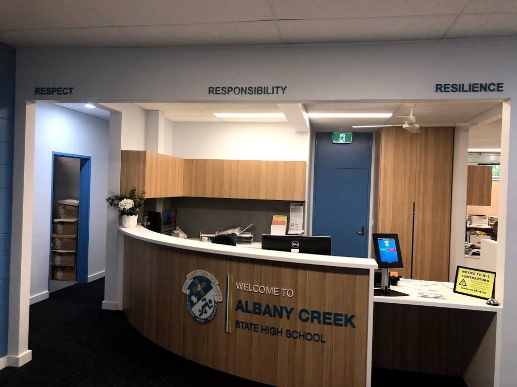 Albany Creek State High School | secondary school | Albany Forest Dr, Albany Creek QLD 4035, Australia | 0733256333 OR +61 7 3325 6333