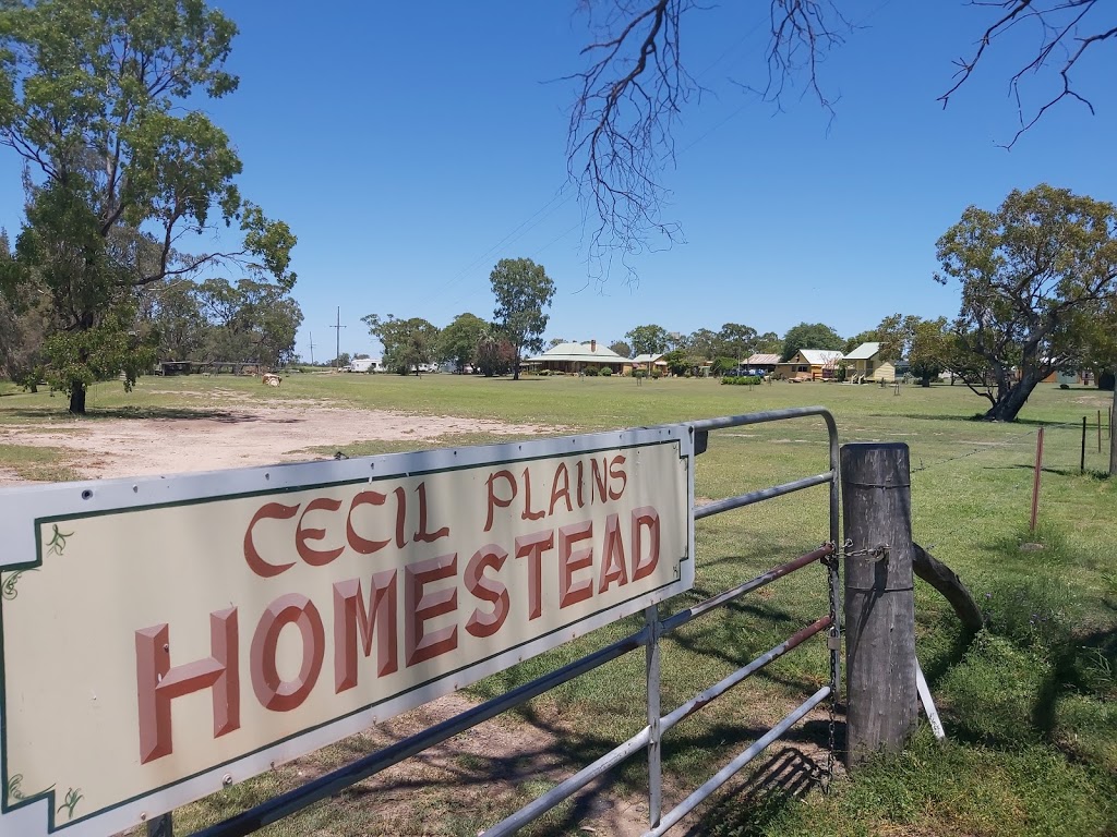 Cecil Plains Homestead | Toowoomba Rd, Cecil Plains QLD 4407, Australia | Phone: (07) 4668 0097