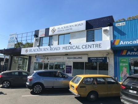 Blackburn Road Medical Centre | hospital | 278/280 Blackburn Rd, Doncaster East VIC 3109, Australia | 0388415500 OR +61 3 8841 5500