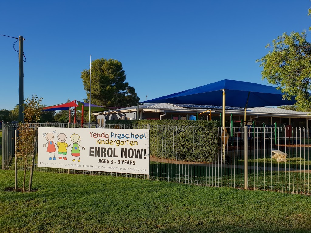 Yenda Preschool Kindergarten Inc | 2 Bingar St, Yenda NSW 2681, Australia | Phone: (02) 6968 1335