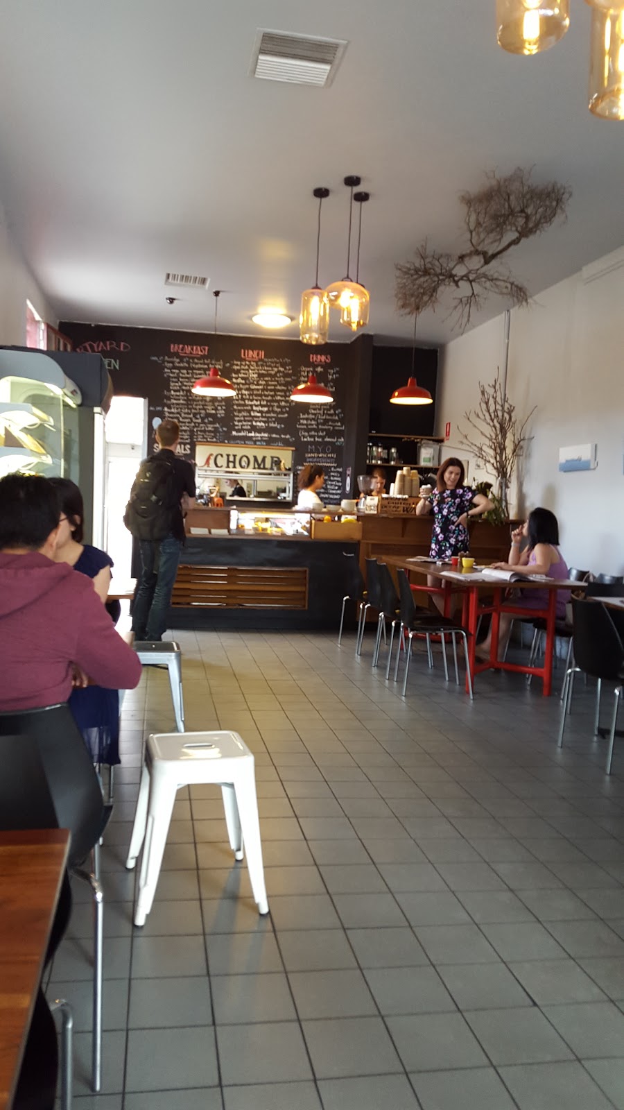 Chomp Cafe Abbotsford Melboune | 1 Trenerry Cres, Abbotsford VIC 3067, Australia | Phone: (03) 9486 0824