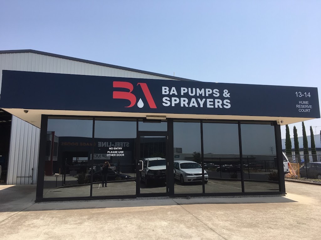 BA Pumps and Sprayers (BA Group Australia) | Unit 13/14 Hume Reserve Ct, North Geelong VIC 3220, Australia | Phone: (03) 5278 9033