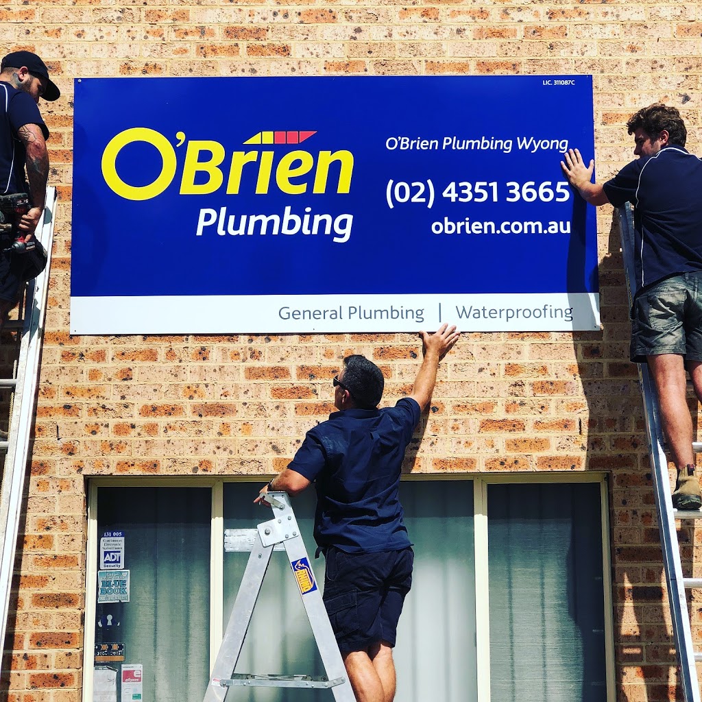 OBrien Plumbing Wyong | plumber | Unit 6/5B Lucca Rd, Wyong NSW 2259, Australia | 0243513665 OR +61 2 4351 3665