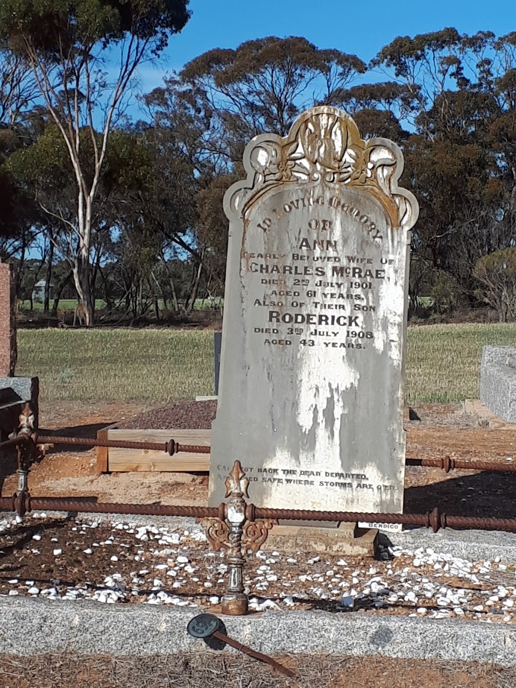 Gulgoa Cemetery | cemetery | Watchupga Rd, Culgoa VIC 3530, Australia
