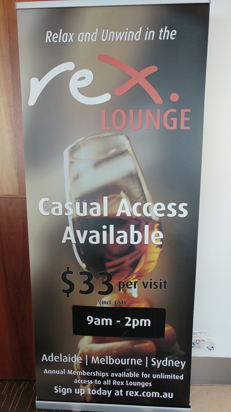 Rex Lounge | night club | 1 James Schofield Dr, Adelaide Airport SA 5950, Australia