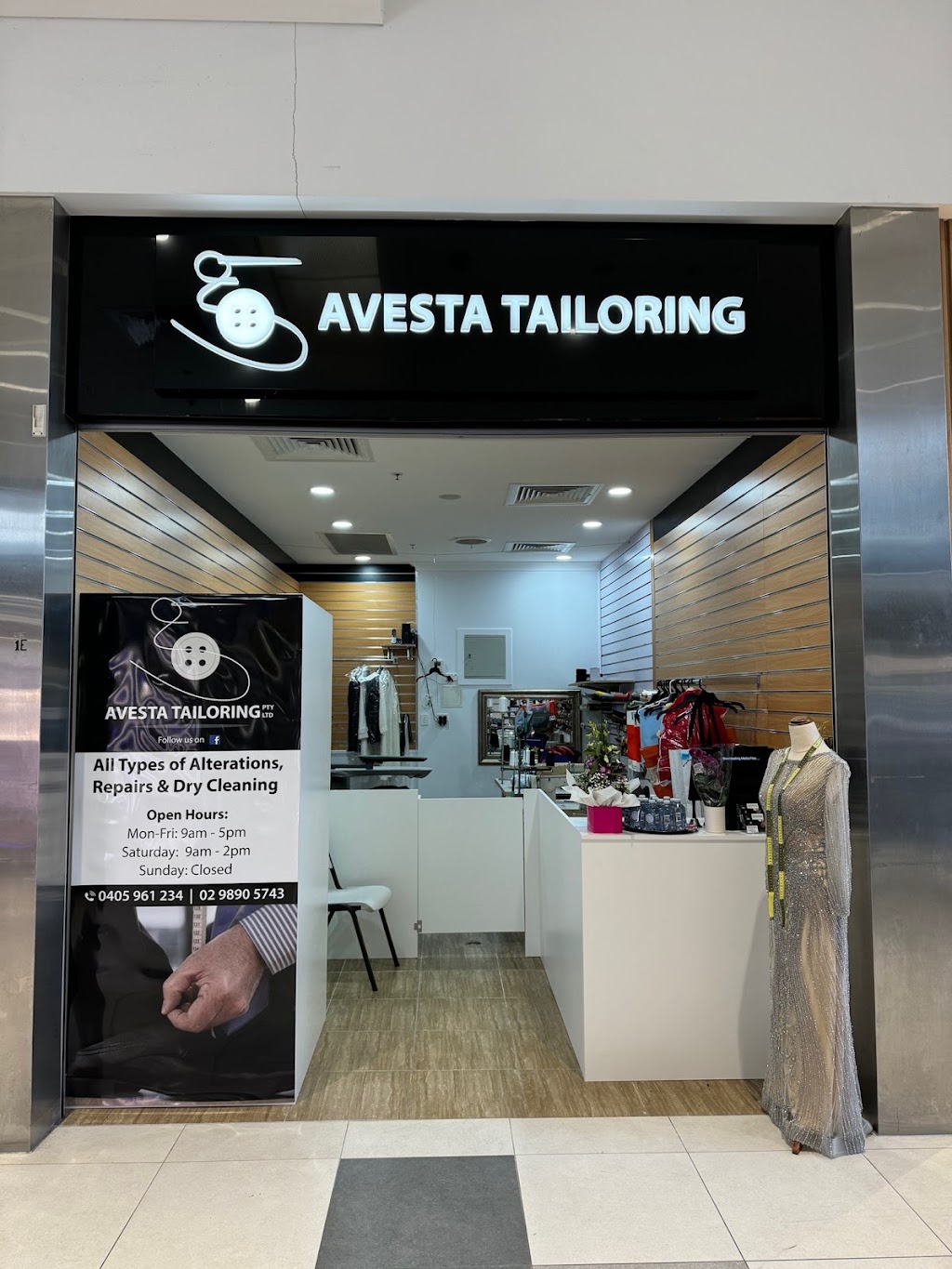 Avesta Tailoring | Shop 1/665 Merrylands Rd, Greystanes NSW 2145, Australia | Phone: (02) 9890 5743