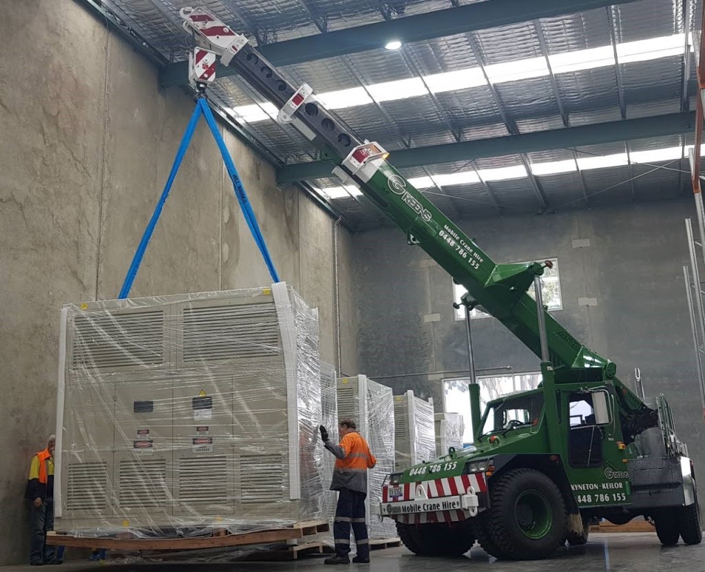 Greens Mobile Crane Hire Pty Ltd | 37 Service St, Malmsbury VIC 3446, Australia | Phone: 0448 786 155