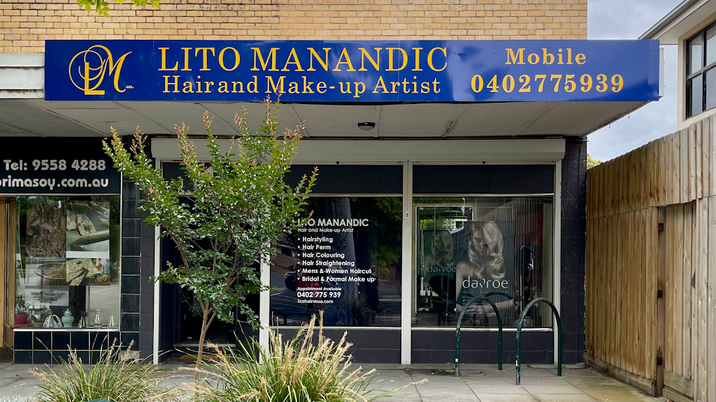 Lito Manandic Hair and Make-up Artist | 1 Dunoon Ct, Mulgrave VIC 3170, Australia | Phone: 0402 775 939