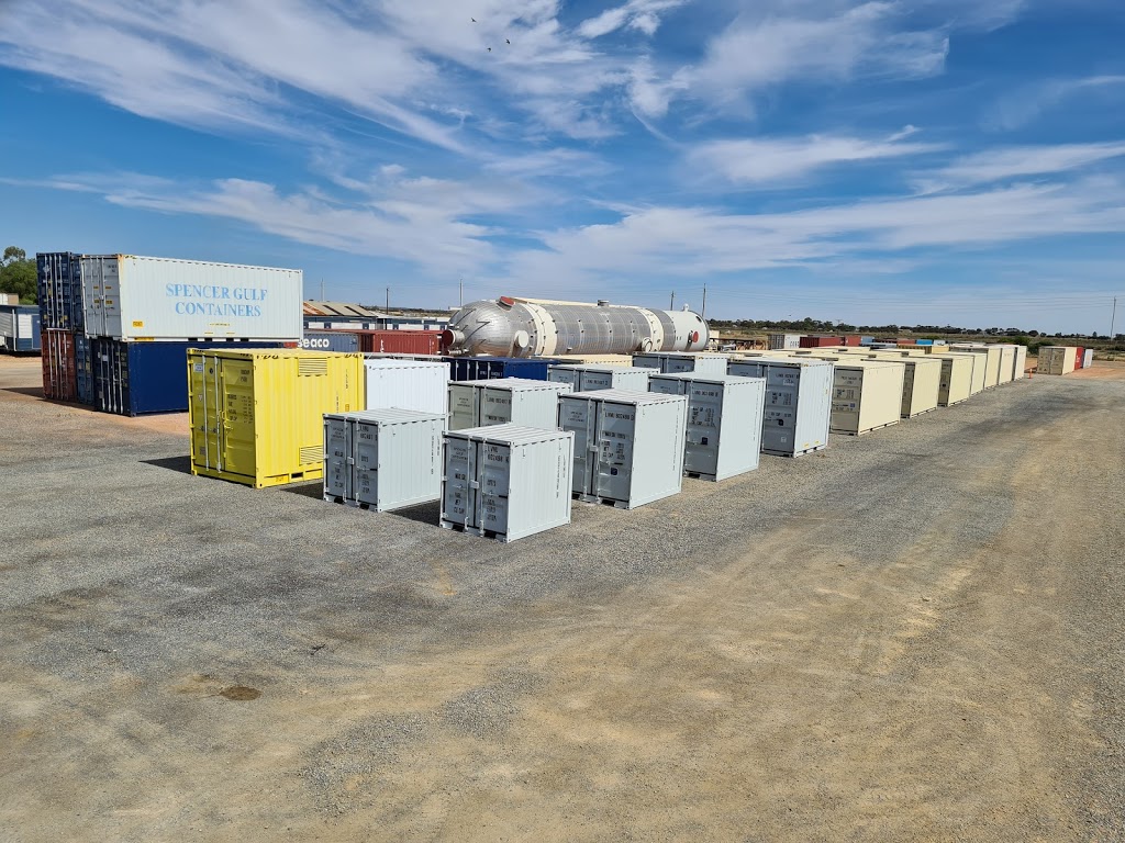 Spencer Gulf Containers |  | Warnertown Rd, Port Pirie SA 5540, Australia | 0886322302 OR +61 8 8632 2302