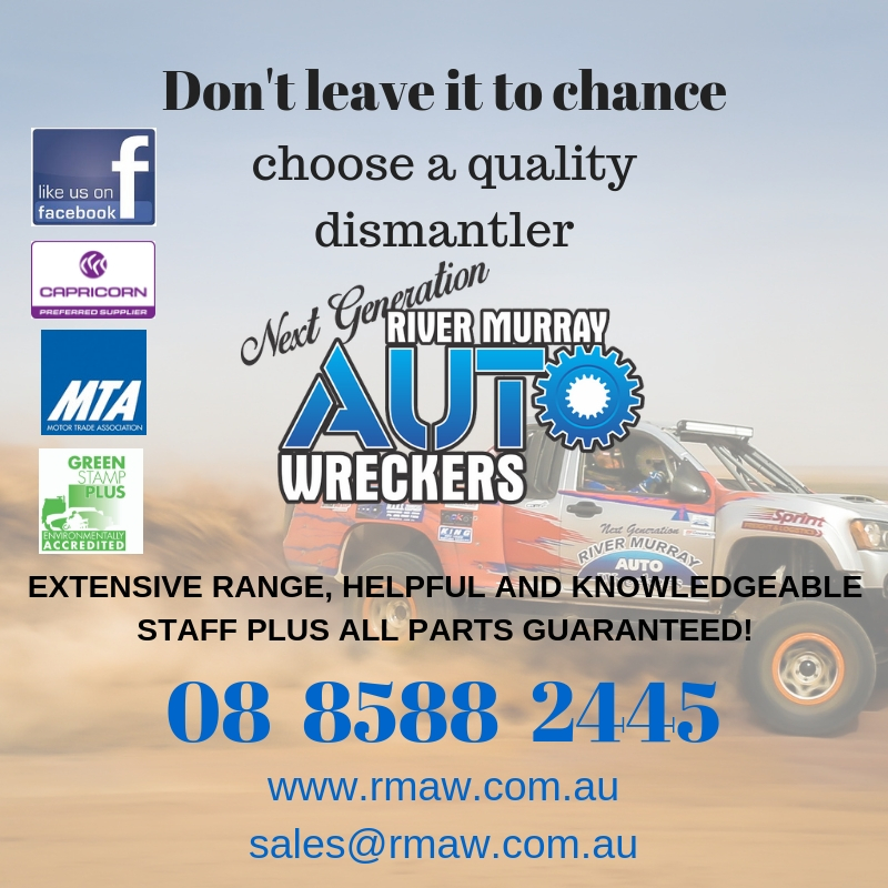 River Murray Auto Wreckers |  | Hoffman Rd, Barmera SA 5345, Australia | 0885882445 OR +61 8 8588 2445