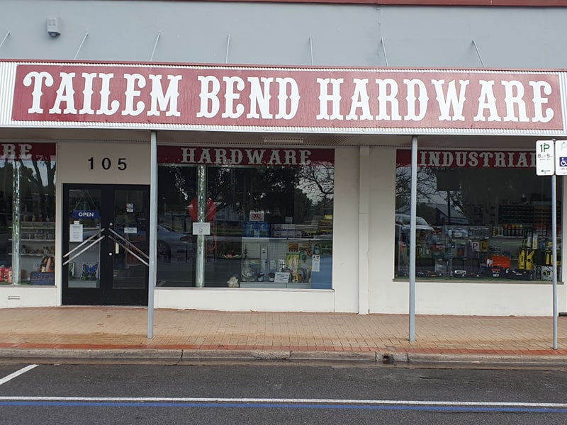 Tailem Bend Hardware | hardware store | 105 Railway Terrace, Tailem Bend SA 5260, Australia | 0885723284 OR +61 8 8572 3284