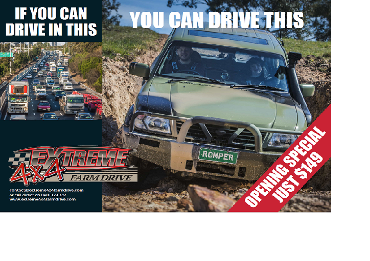 Extreme 4x4 Farm Drive |  | 1119 Creswick-Newstead Rd, Sandon VIC 3462, Australia | 0401129337 OR +61 401 129 337