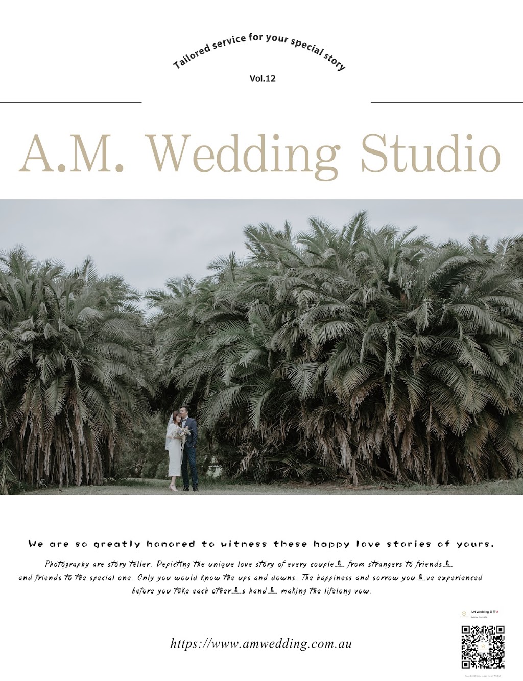 AM Wedding Studio Sydney | 41a Dorahy St, Dundas NSW 2117, Australia | Phone: 0435 187 870