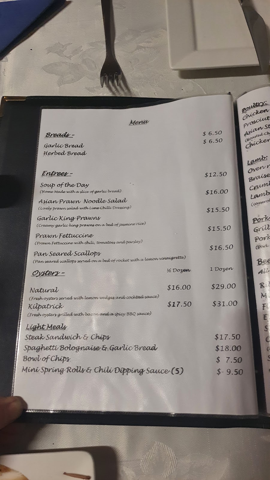 Billabong Restaurant | 148 Rose St, Wee Waa NSW 2388, Australia | Phone: (02) 6795 4522