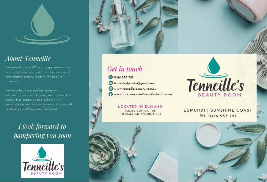 Tenneilles Beauty Room | beauty salon | 21 Viv Hull Ave, Eumundi QLD 4562, Australia | 0416253791 OR +61 416 253 791