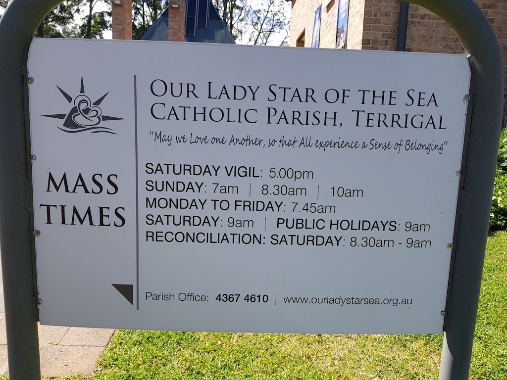 Our Lady Star of the Sea Catholic Parish, Terrigal | church | 165 Serpentine Rd, Terrigal NSW 2260, Australia | 0243674610 OR +61 2 4367 4610