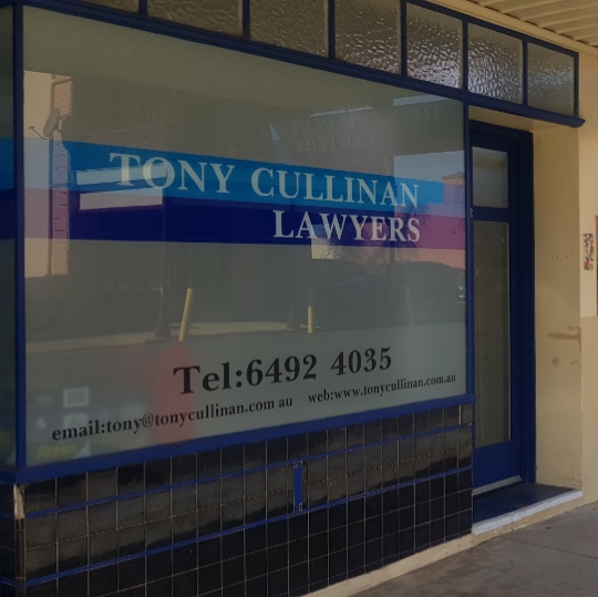 Tony Cullinan Lawyers | lawyer | 1/32-34 Church St, Bega NSW 2550, Australia | 0264924035 OR +61 2 6492 4035