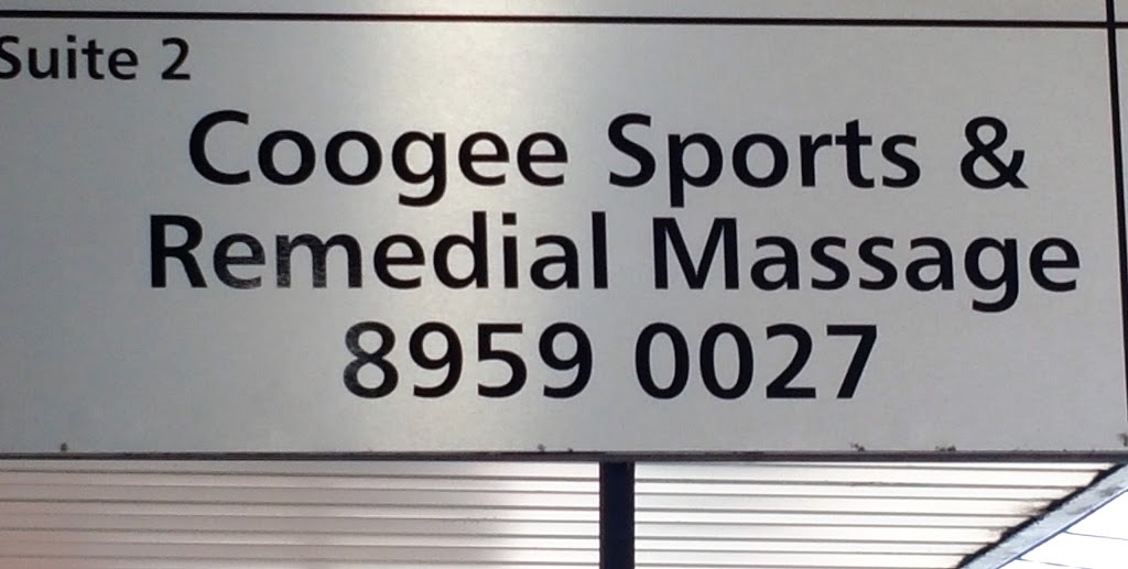 Coogee Sports & Remedial Massage | health | Suite 2, Level 1/202 Coogee Bay Rd, Coogee NSW 2034, Australia | 0289590027 OR +61 2 8959 0027