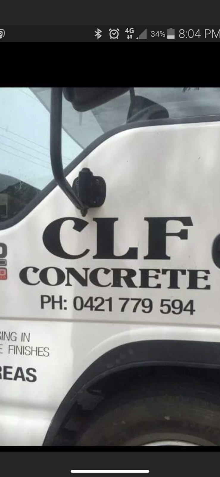 C.L.F.CONCRETE | Leak Rd, Ward Belt SA 5118, Australia | Phone: 0421 779 594