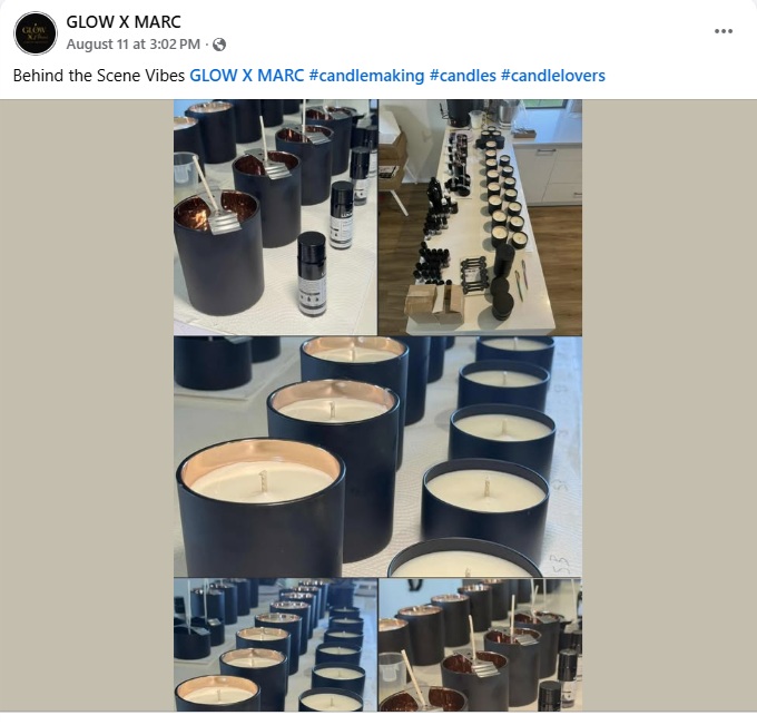 Glow X Marc | 28 Maleeh Ave, Thagoona QLD 4306, Australia | Phone: 0480 156 227