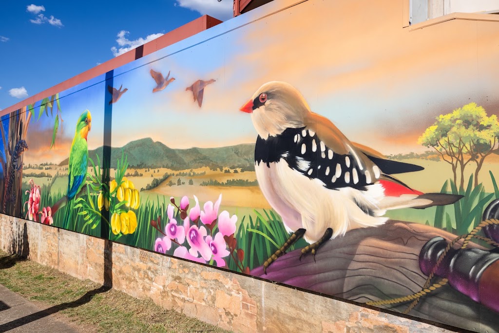 Grenfell Motel Mural | Forbes St, Grenfell NSW 2810, Australia | Phone: (02) 6343 2059