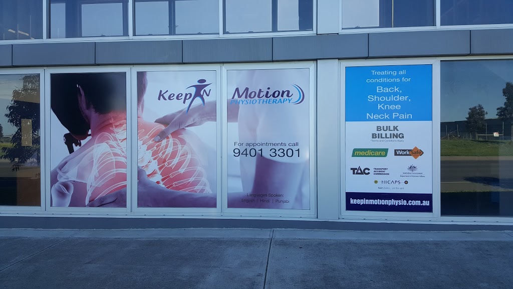 Keep In Motion Physiotherapy | GO3/65 Manor House Dr, Epping VIC 3076, Australia | Phone: (03) 9401 3301