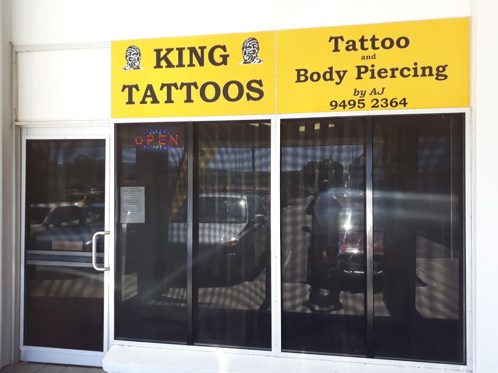 King Tattoos and Body Piercing | shop 14, CHAMPION LAKES SHOPPING CENTRE, 125 Westfield Rd, Camillo WA 6111, Australia | Phone: (08) 9495 2364