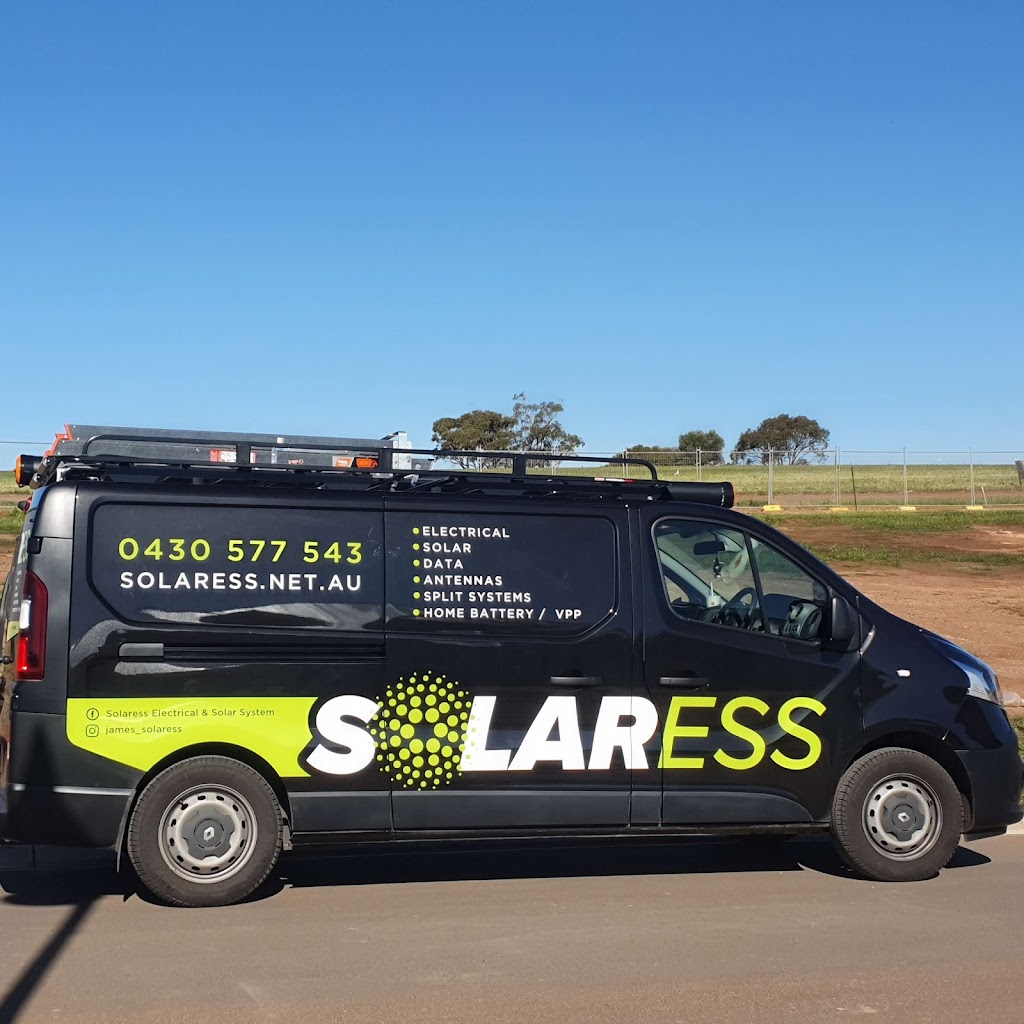 Solaress Electrical & Solar Systems | Corner Kelly Road &, Paxton St, Willaston SA 5118, Australia | Phone: 0430 577 543
