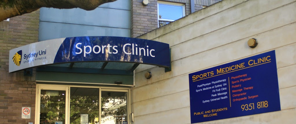 The Sports Clinic | Western Ave & Physics Rd, Camperdown NSW 2050, Australia | Phone: (02) 9351 8118