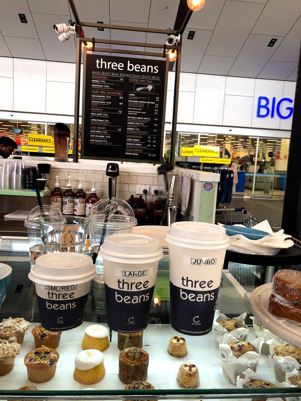 Three Beans | cafe | 10-14 Market Ln, Rouse Hill NSW 2155, Australia | 0435020687 OR +61 435 020 687