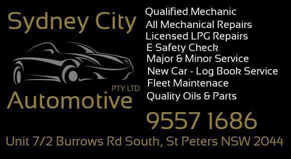Sydney City Automotive Pty Ltd | 7/2 Burrows Rd S, St Peters NSW 2044, Australia | Phone: 0413 110 911