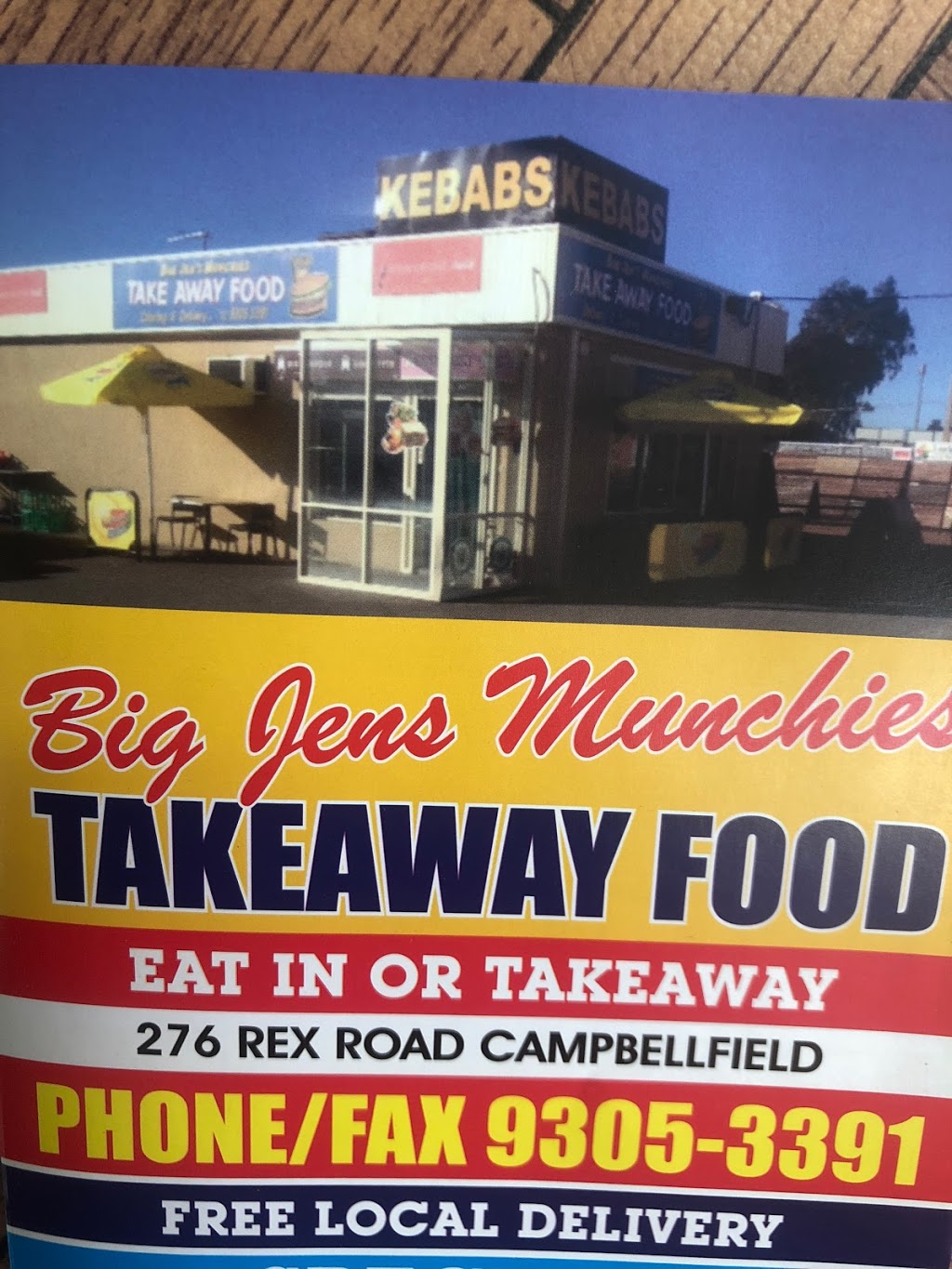 Big Jens Munchies | 276 Rex Rd, Campbellfield VIC 3061, Australia | Phone: (03) 9305 3391