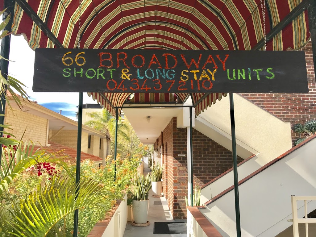 Broadway Short Term Apartments | 66 Broadway, Crawley WA 6009, Australia | Phone: 0413 608 981