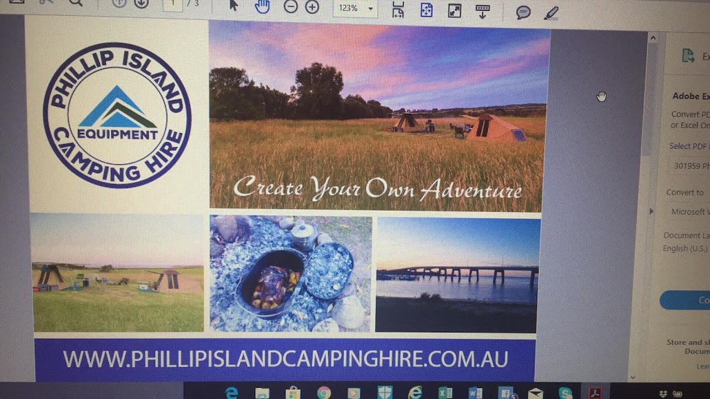 Phillip Island Camping Hire | store | 16 Park Rd, San Remo VIC 3925, Australia | 0411606866 OR +61 411 606 866