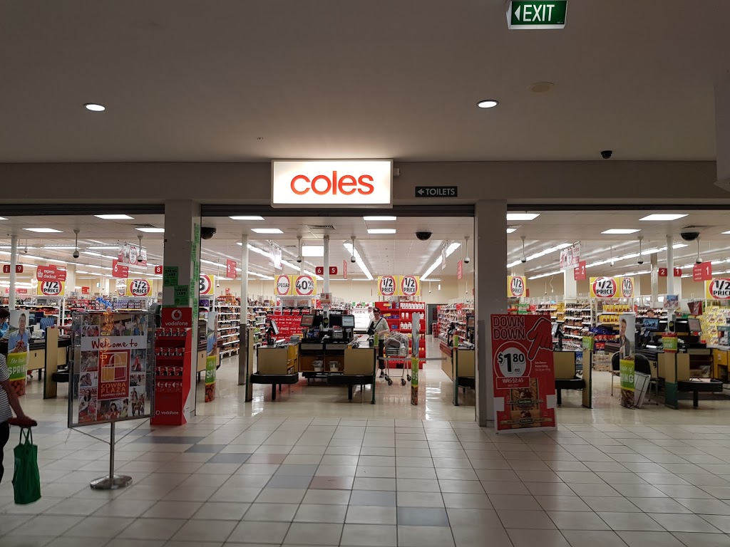 Coles Cowra | supermarket | Kendall St & Macquarie St, Cowra Plaza, Cowra NSW 2794, Australia | 0263423283 OR +61 2 6342 3283