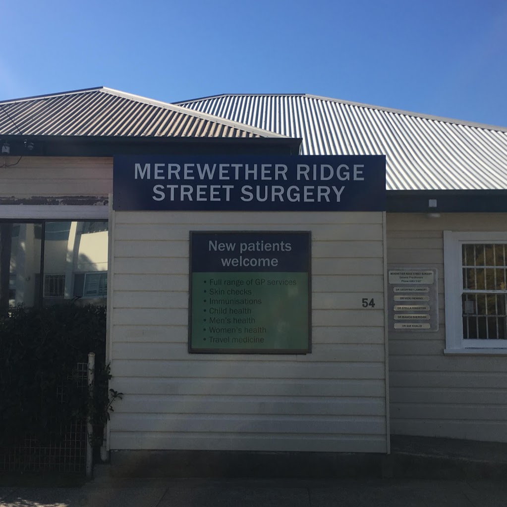 Merewether Ridge Street Surgery | doctor | 54 Ridge St, Merewether NSW 2291, Australia | 0249635187 OR +61 2 4963 5187