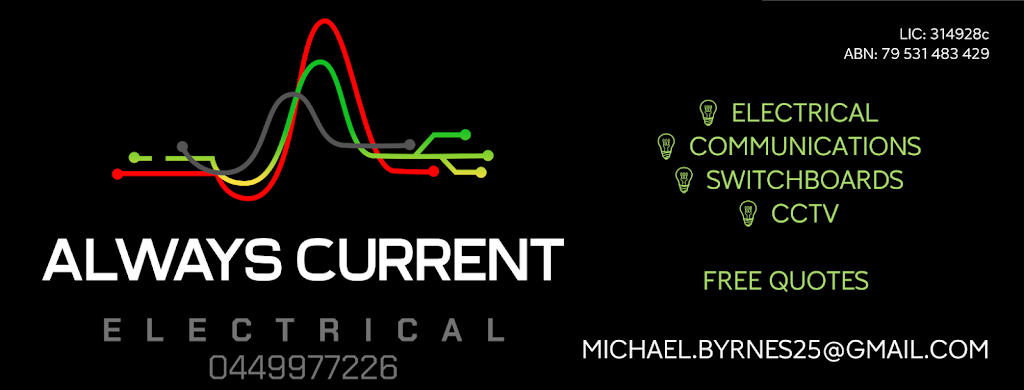 Always Current Electrical | 10 Alderton Ave, Springwood NSW 2777, Australia | Phone: 0449 977 226