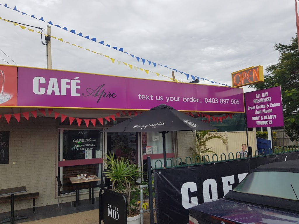 Cafe Apre | cafe | 155 Oxley Ave, Woody Point QLD 4019, Australia | 0403897905 OR +61 403 897 905