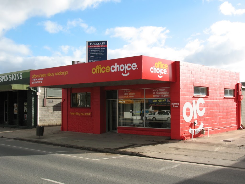 Office Choice Albury Wodonga | store | 17 High St, Wodonga VIC 3690, Australia | 0260563195 OR +61 2 6056 3195