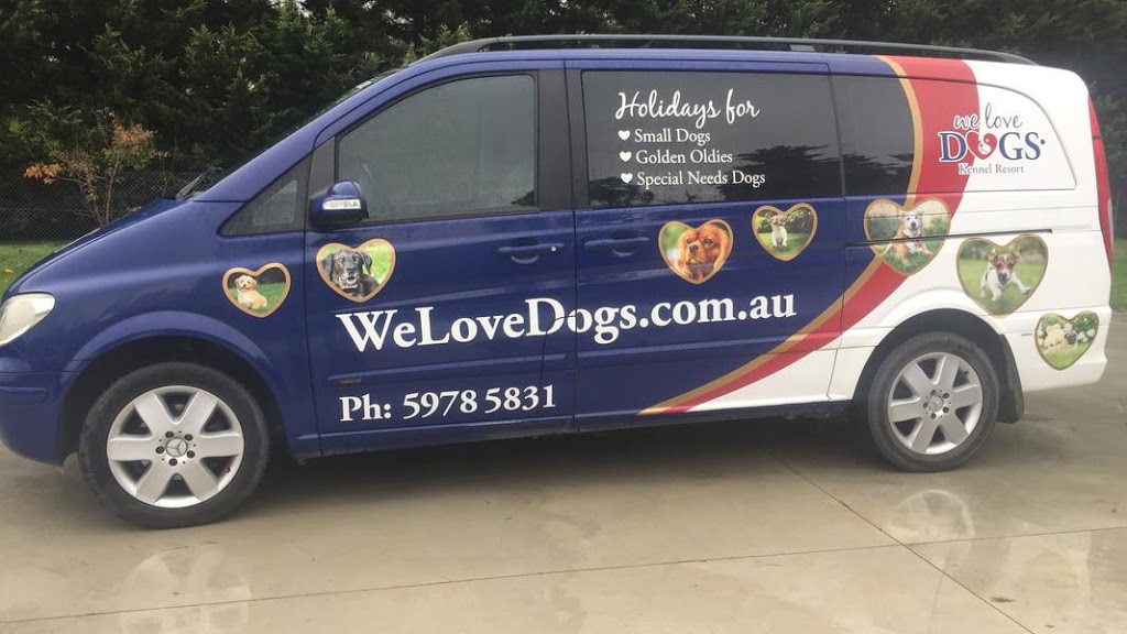 We Love Dogs Kennel Resort | 60 Smiths Ln, Pearcedale VIC 3912, Australia | Phone: (03) 5978 5831