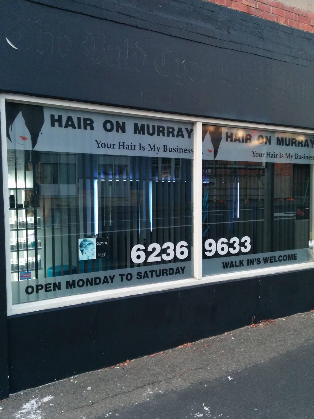 Hair On Murray | 290 Murray St, Hobart TAS 7000, Australia | Phone: (03) 6236 9633