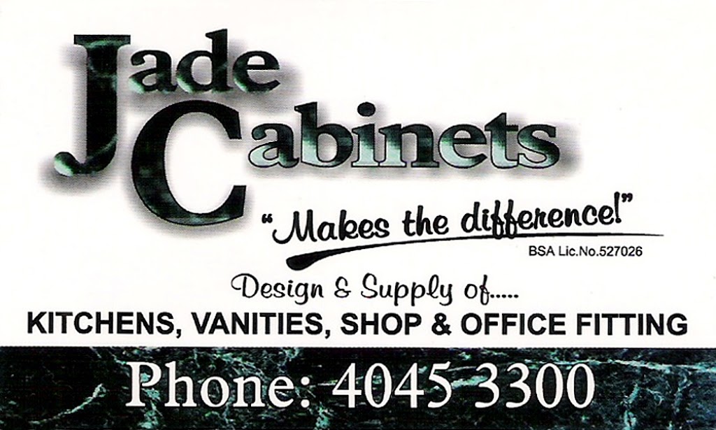 Jade Cabinets | 66 Swallow Rd, Edmonton QLD 4869, Australia | Phone: (07) 4045 3300