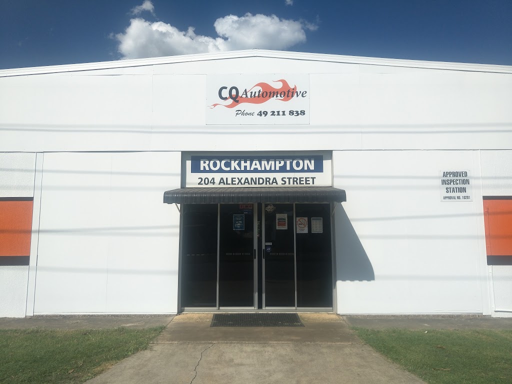 CQ Automotive | 204 Alexandra St, Rockhampton City QLD 4701, Australia | Phone: (07) 4921 1838