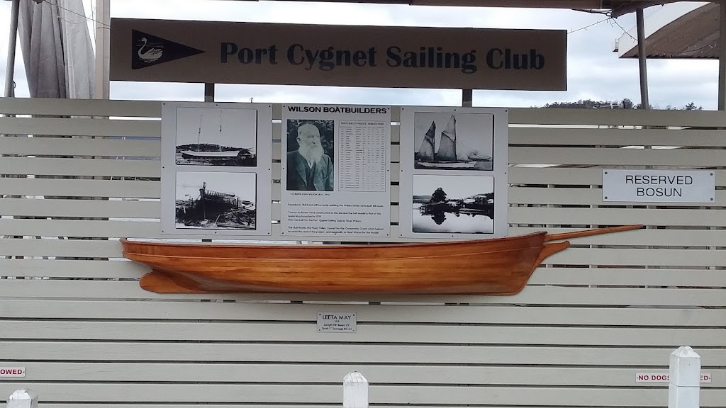 Port Cygnet Sailing Club |  | 145 Lymington Rd, Lymington TAS 7109, Australia | 0362951894 OR +61 3 6295 1894