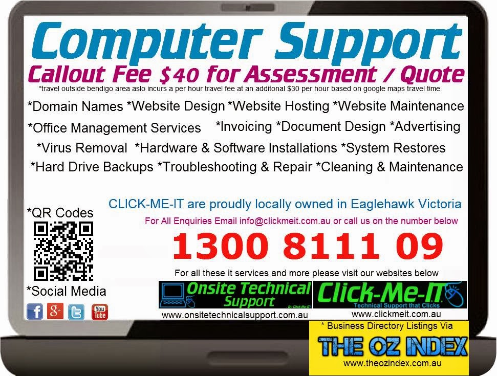 Onsite Technical Support | 2 James St, Eaglehawk VIC 3556, Australia | Phone: 0487 825 135