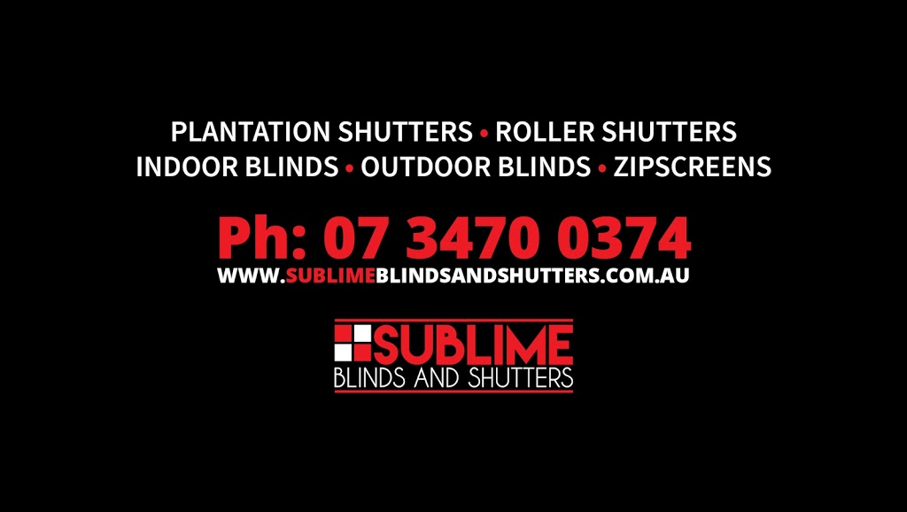 Sublime Blinds And Shutters Qld | home goods store | 1/13 Shallow Bay Dr, Springfield Lakes QLD 4300, Australia | 0734700374 OR +61 7 3470 0374