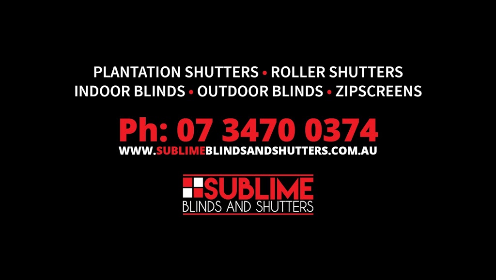 Sublime Blinds And Shutters Qld | 1/13 Shallow Bay Dr, Springfield Lakes QLD 4300, Australia | Phone: (07) 3470 0374