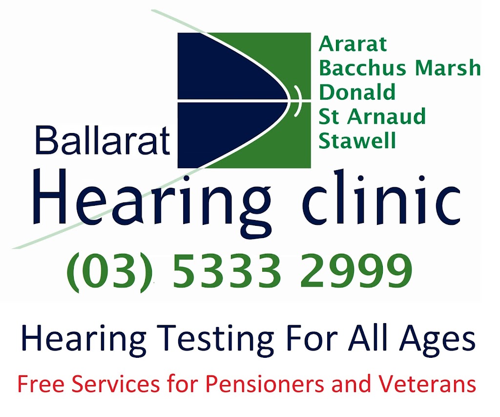 Ararat Hearing Clinic | doctor | C/O Ararat Medical Centre, 55 High Street, Ararat VIC 3377, Australia | 0353332999 OR +61 3 5333 2999